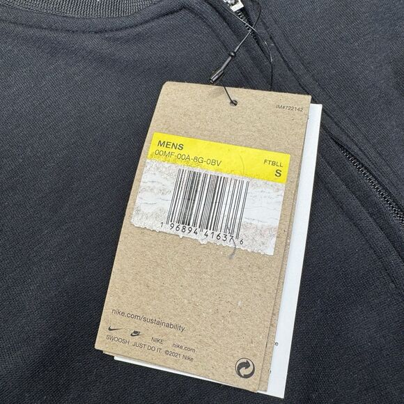 NEW Baltimore Ravens Nike Sideline Lockup Performance 1/4 Zip Top Black Small SM - Picture 7 of 15